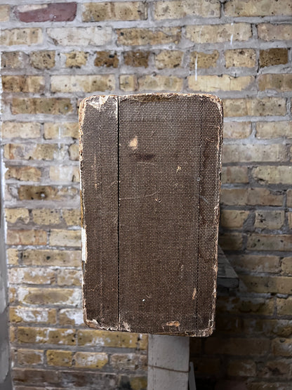 Vintage Tan Suitcase