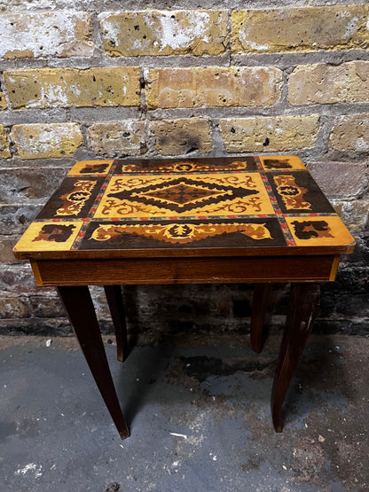 Swiss Music Box Table