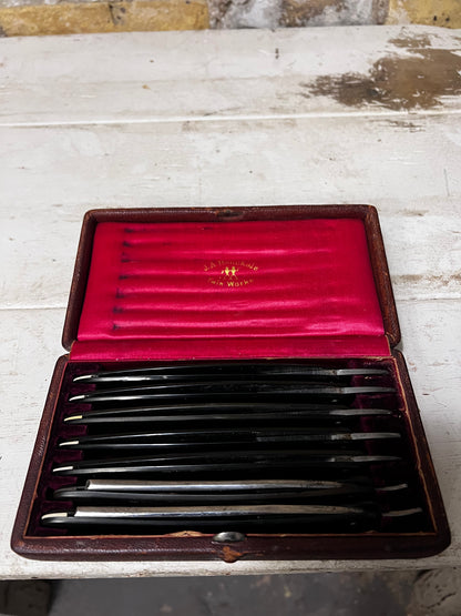 Set of Seven J.A Henckels Twin Works Razor
