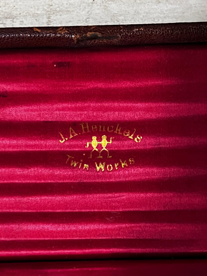 Set of Seven J.A Henckels Twin Works Razor