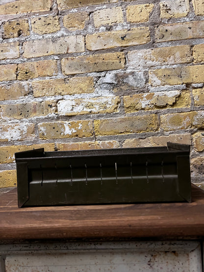 Vintage Metal Industrial Filing Cabinet Drawer