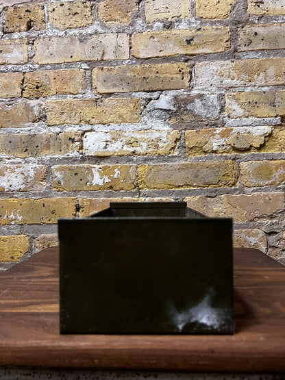 Vintage Metal Industrial Filing Cabinet Drawer