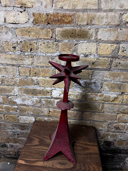 iron candle holder