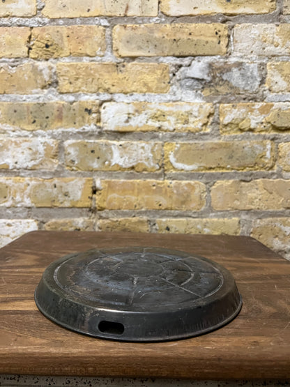 Vintage Bottom Metal Canister