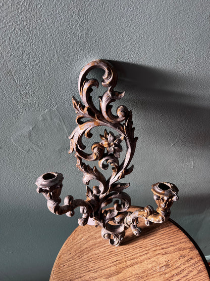 Vintage Candle Sconce