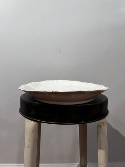 Serving tray antique white porcelain