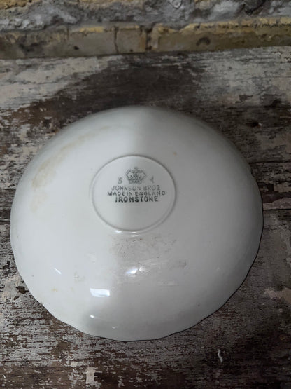 Johnson Bros Ironstone Saucer