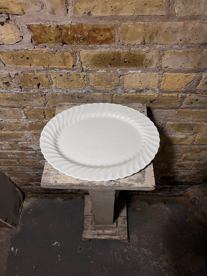 Ironstone platter Sm.