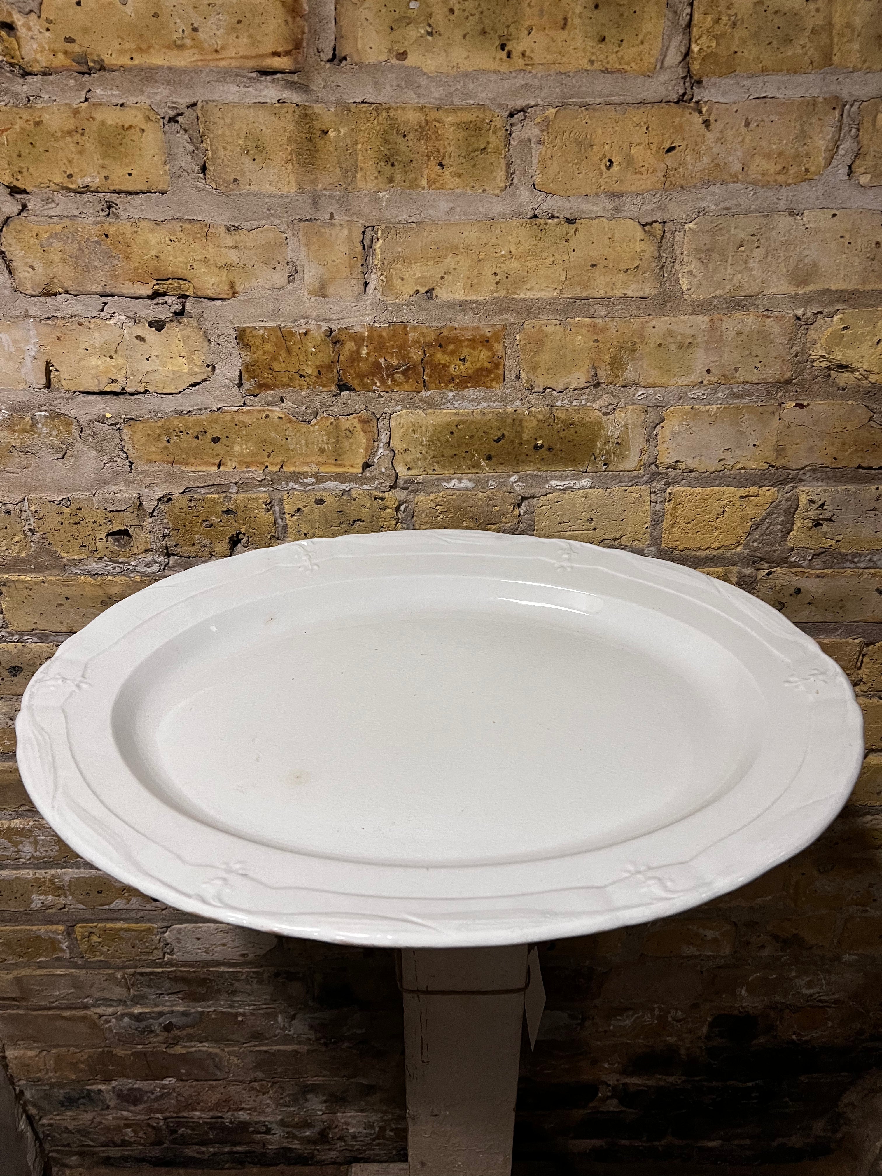 1880-1910 Henry Alcock white plate