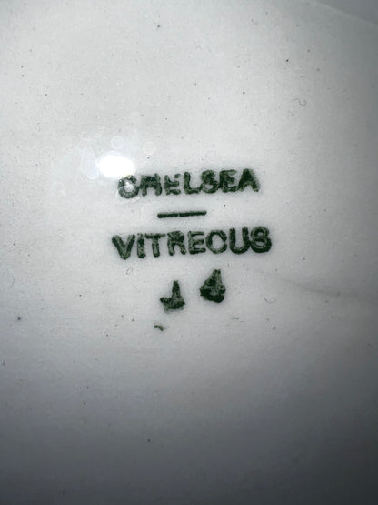 White Ceramic Platter Sm.