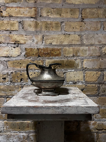 Antique Silverplate Creamer