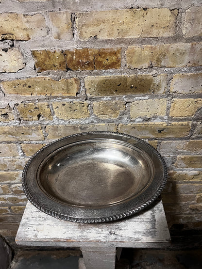 Silverplate Oval Tray