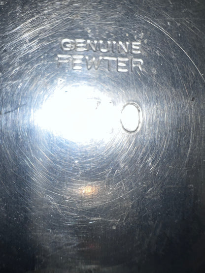 Oval Pewter Tray