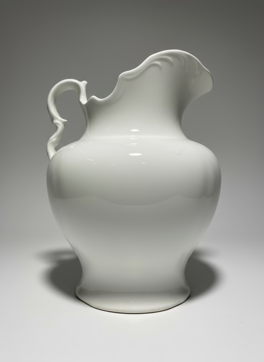 KT & K Ceramic Pitcher