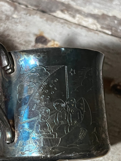 Vintage Carlton Silverplate Mug